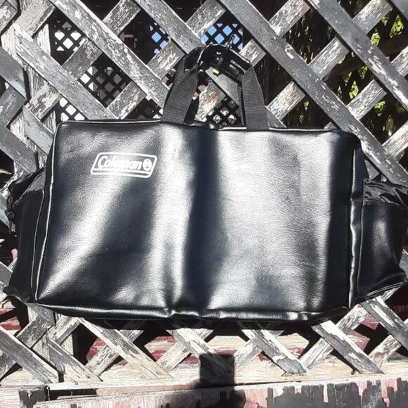 Coleman Stove Carry Case Zipper Close Protective Cover 12.5x21x5 Side Pockets - Picture 1 of 9